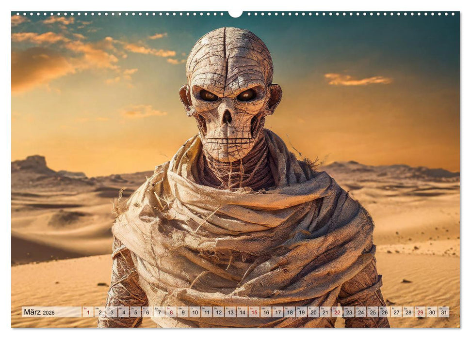 Monster & Mythen (CALVENDO Premium Wandkalender 2026)