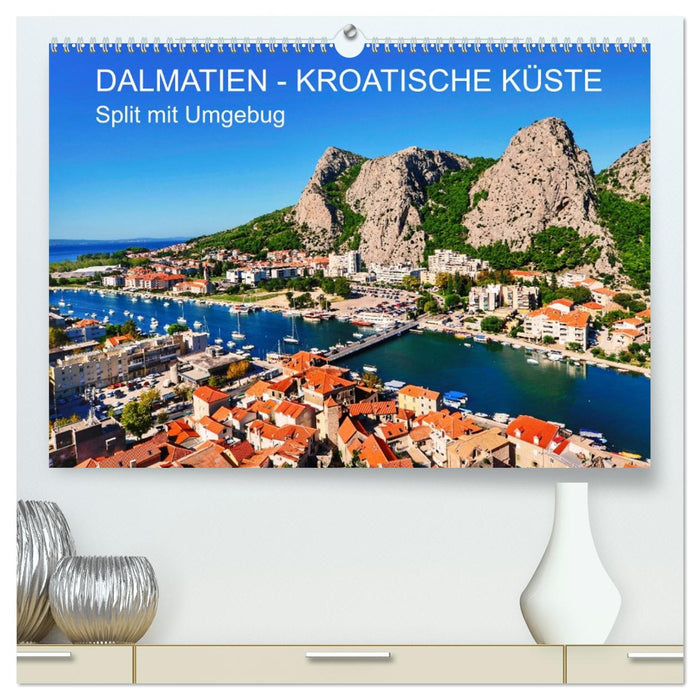 DALMATIEN - KROATISCHE KÜSTE - Split mit Umgebung (CALVENDO Premium Wandkalender 2026)