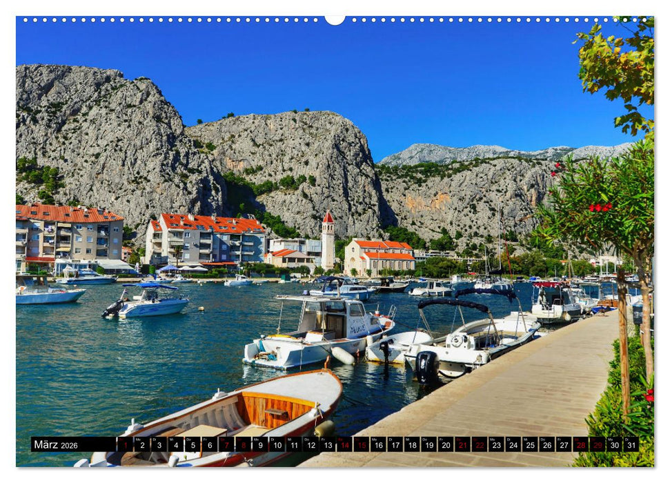 DALMATIEN - KROATISCHE KÜSTE - Split mit Umgebung (CALVENDO Premium Wandkalender 2026)