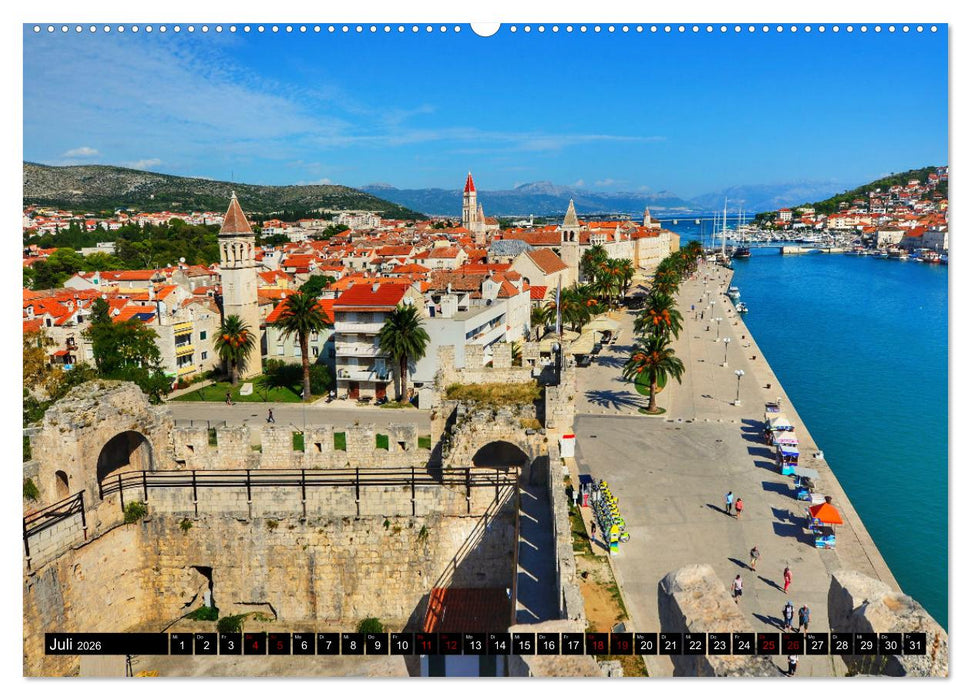 DALMATIEN - KROATISCHE KÜSTE - Split mit Umgebung (CALVENDO Premium Wandkalender 2026)