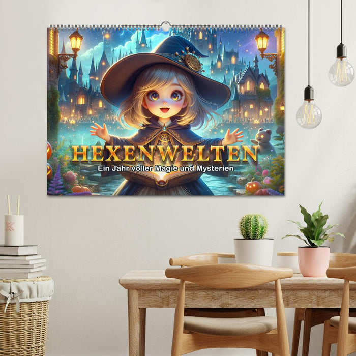 Hexenwelten: Ein Jahr voller Magie und Mysterien (CALVENDO Wandkalender 2026)