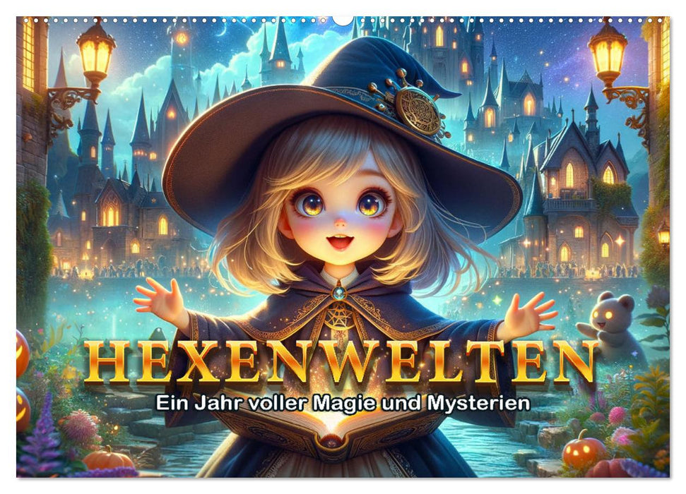 Hexenwelten: Ein Jahr voller Magie und Mysterien (CALVENDO Wandkalender 2026)
