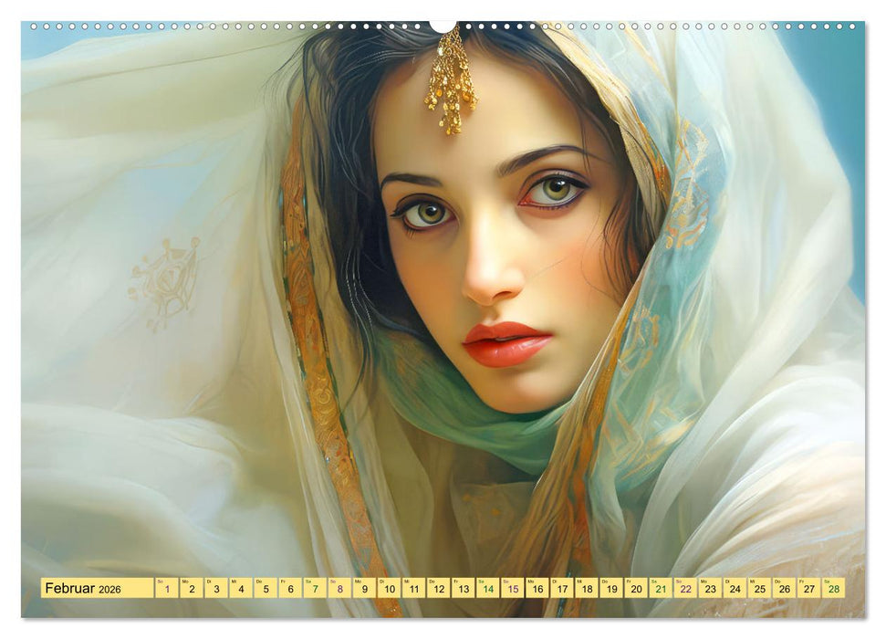 Arabische Fantasien (CALVENDO Premium Wandkalender 2026)