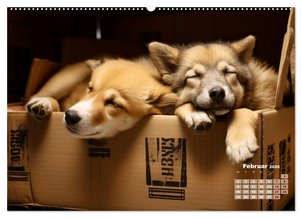 Lieblingsschlafplätze (CALVENDO Wandkalender 2026)