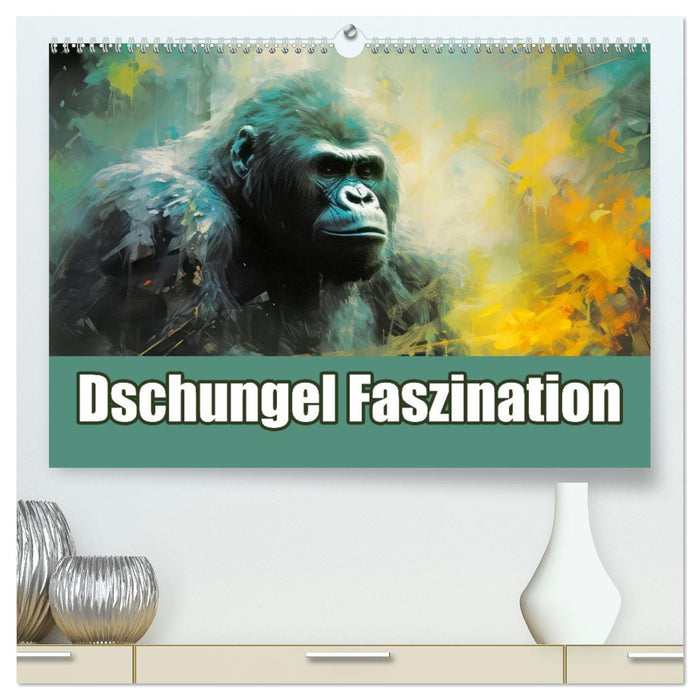 Dschungel Faszination (CALVENDO Premium Wandkalender 2026)