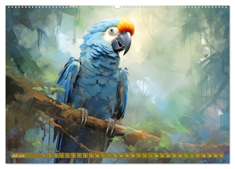 Dschungel Faszination (CALVENDO Premium Wandkalender 2026)