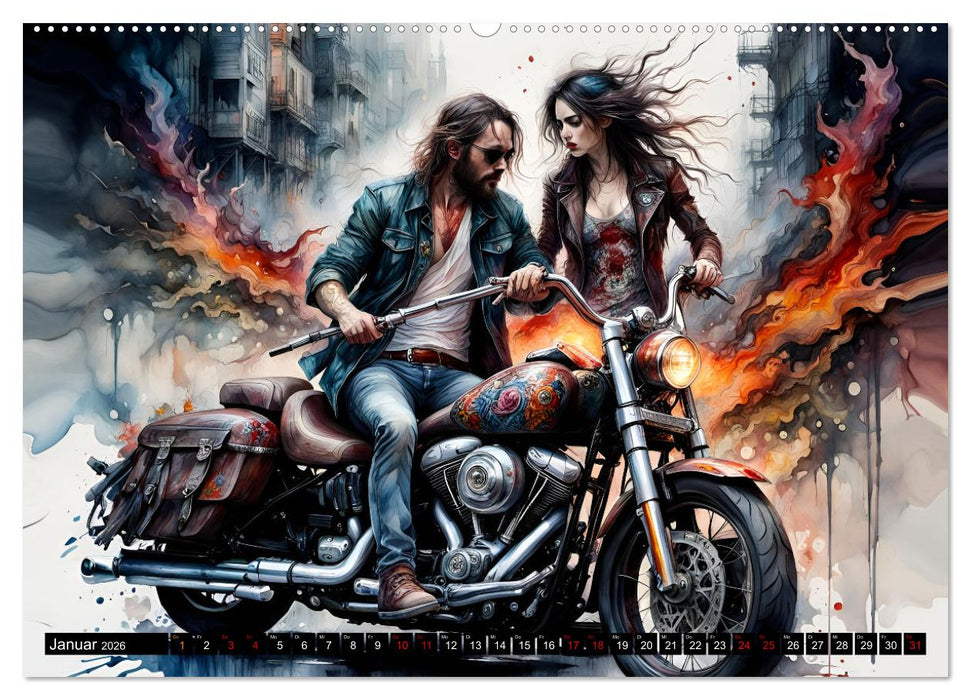 Buntes zum Fortbewegen (CALVENDO Premium Wandkalender 2026)