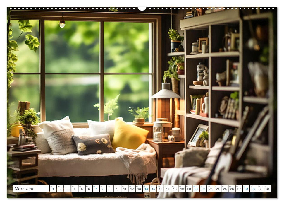 Kleine Oasen (CALVENDO Premium Wandkalender 2026)