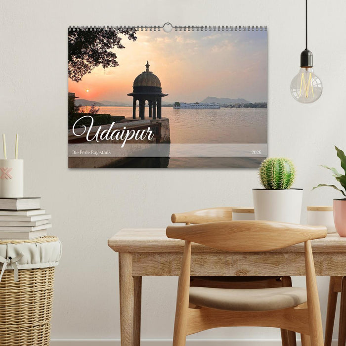 Udaipur die Perle Rajastans (CALVENDO Wandkalender 2026)