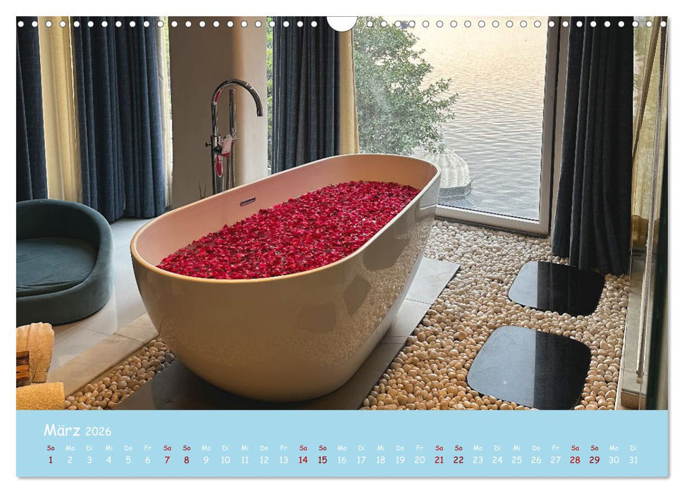 Udaipur die Perle Rajastans (CALVENDO Wandkalender 2026)