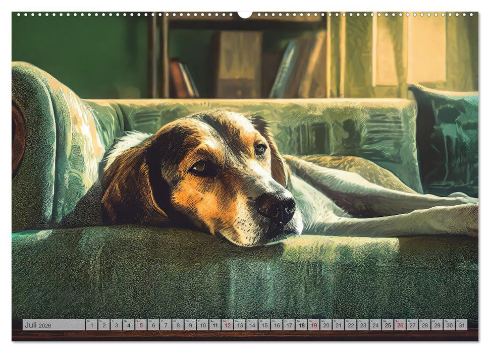 Nope - Heute Nicht (CALVENDO Premium Wandkalender 2026)