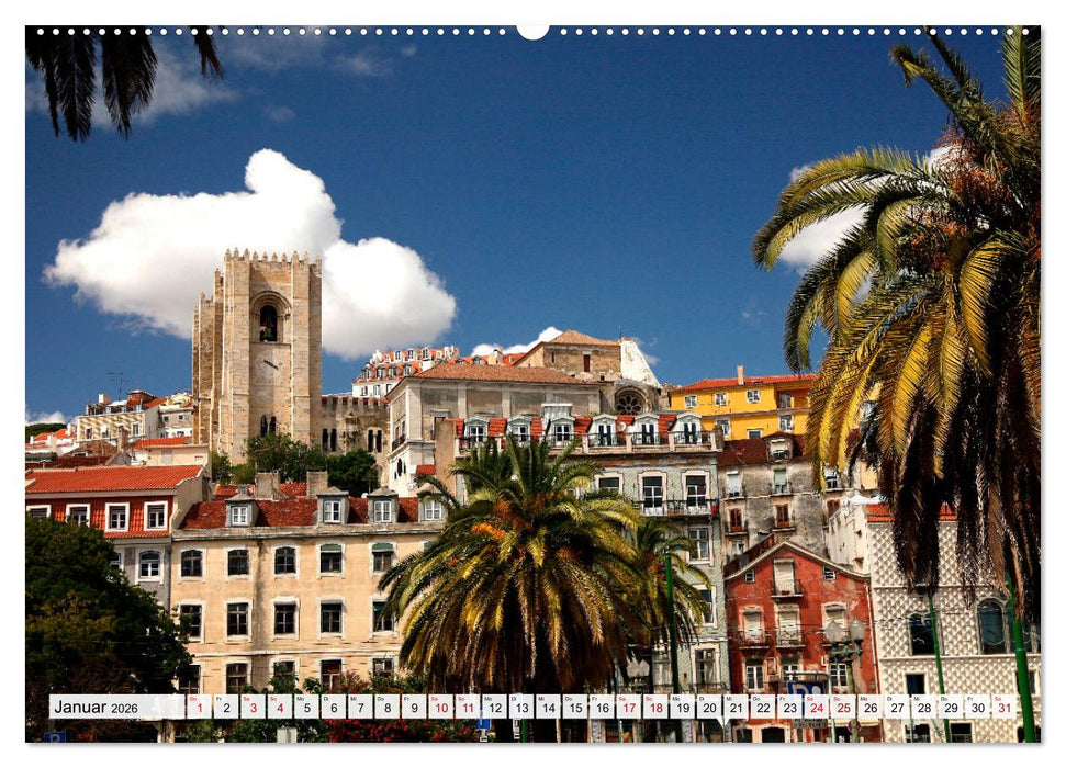 Portugal (CALVENDO Premium Wandkalender 2026)