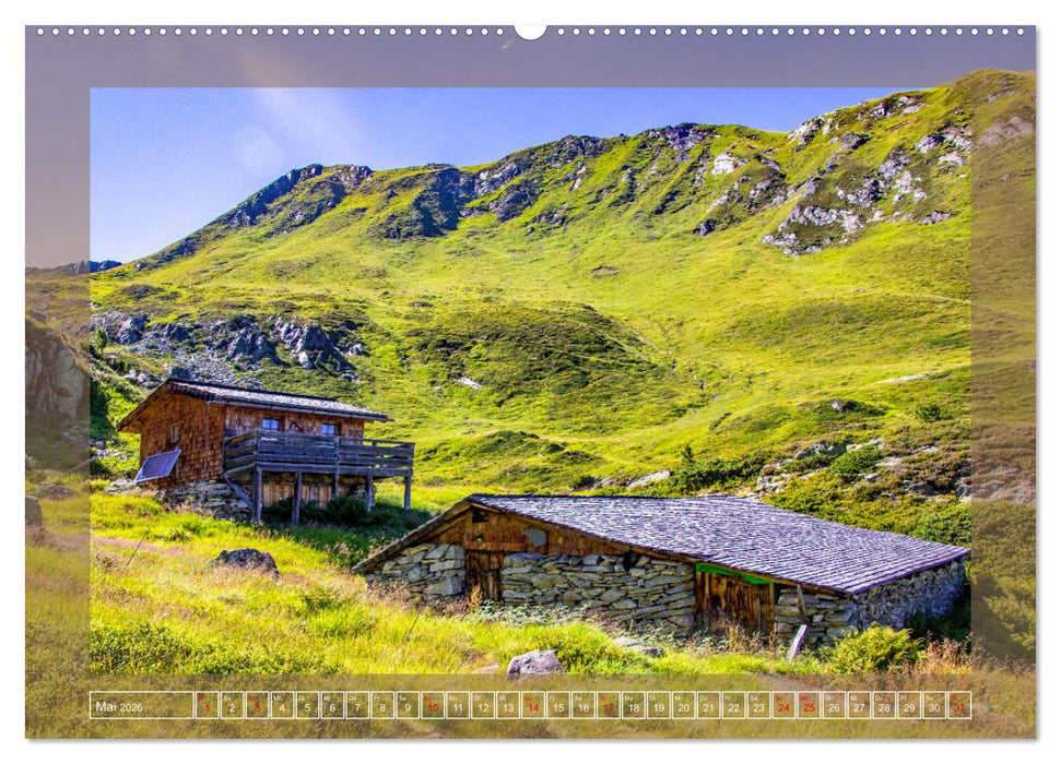 Das schöne Obersulzbachtal (CALVENDO Premium Wandkalender 2026)