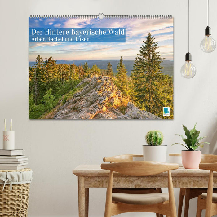 Arber, Rachel und Lusen: Der Hintere Bayerische Wald (CALVENDO Wandkalender 2026)