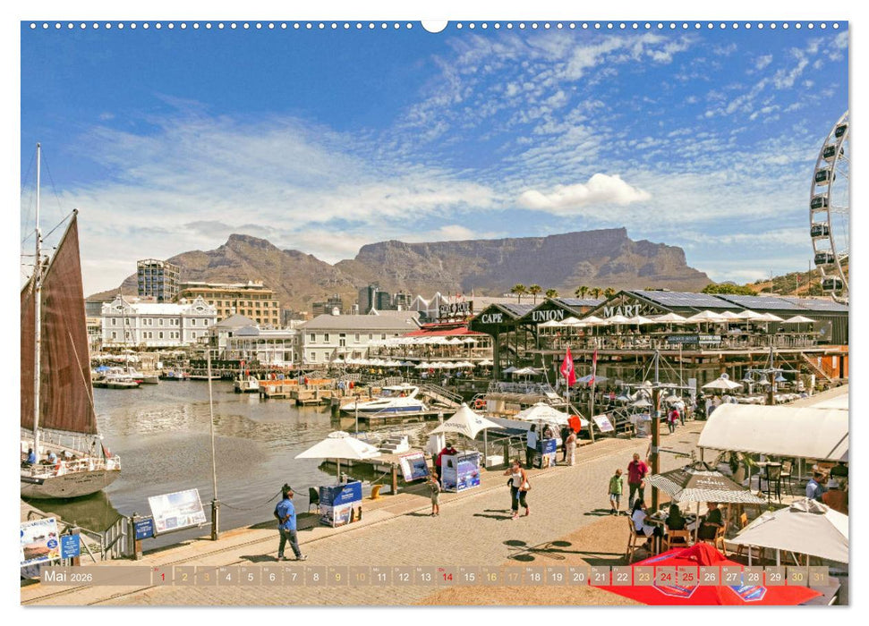 Kapstadt: Leben unterm Tafelberg (CALVENDO Premium Wandkalender 2026)
