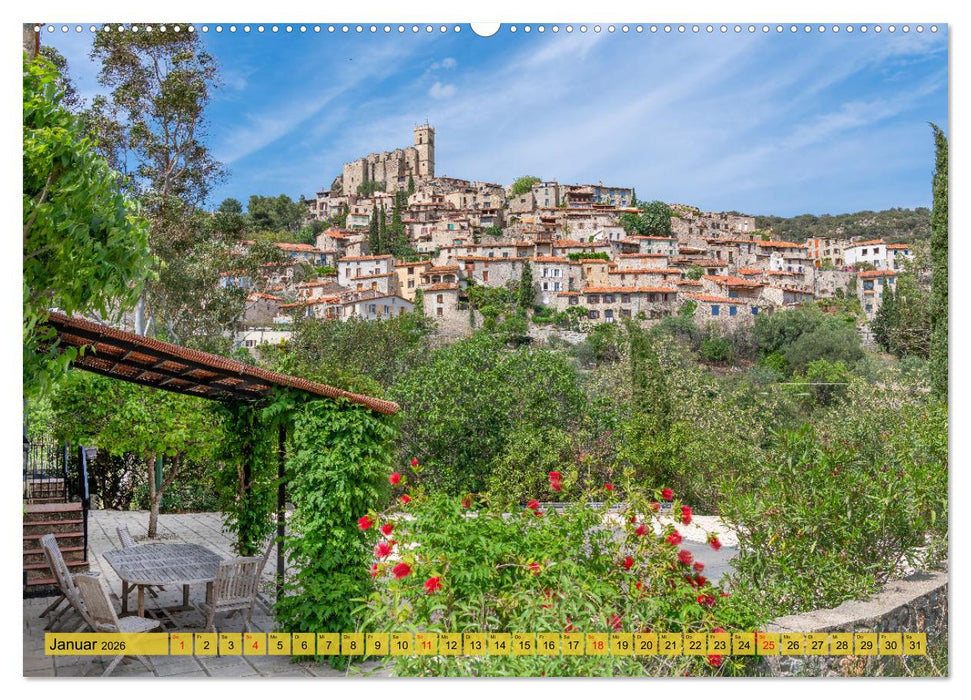 Geheimnisvolles Okzitanien. Augenblicke (CALVENDO Wandkalender 2026)