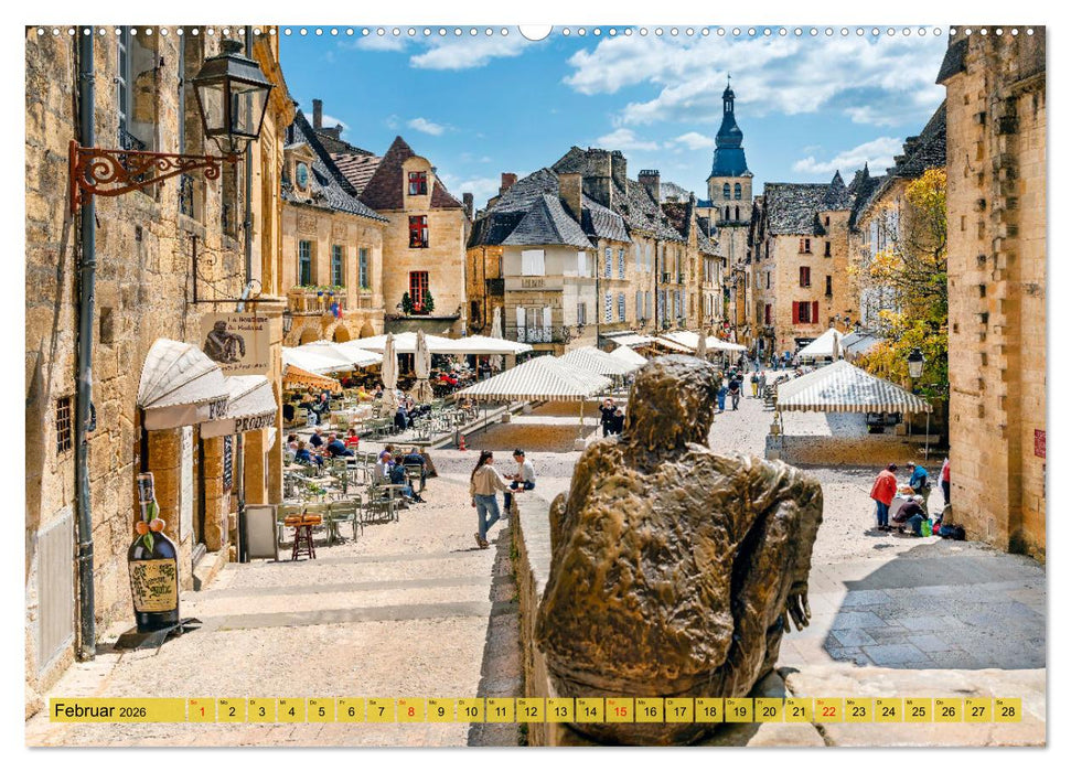 Geheimnisvolles Okzitanien. Augenblicke (CALVENDO Wandkalender 2026)