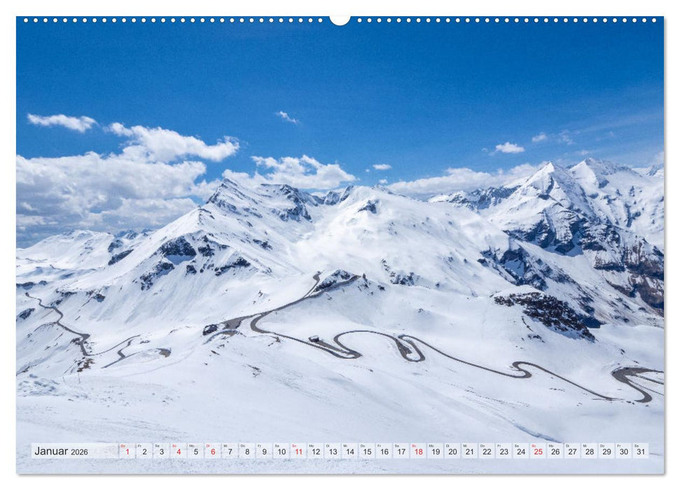Die Großglockner Hochalpenstraße (CALVENDO Wandkalender 2026)