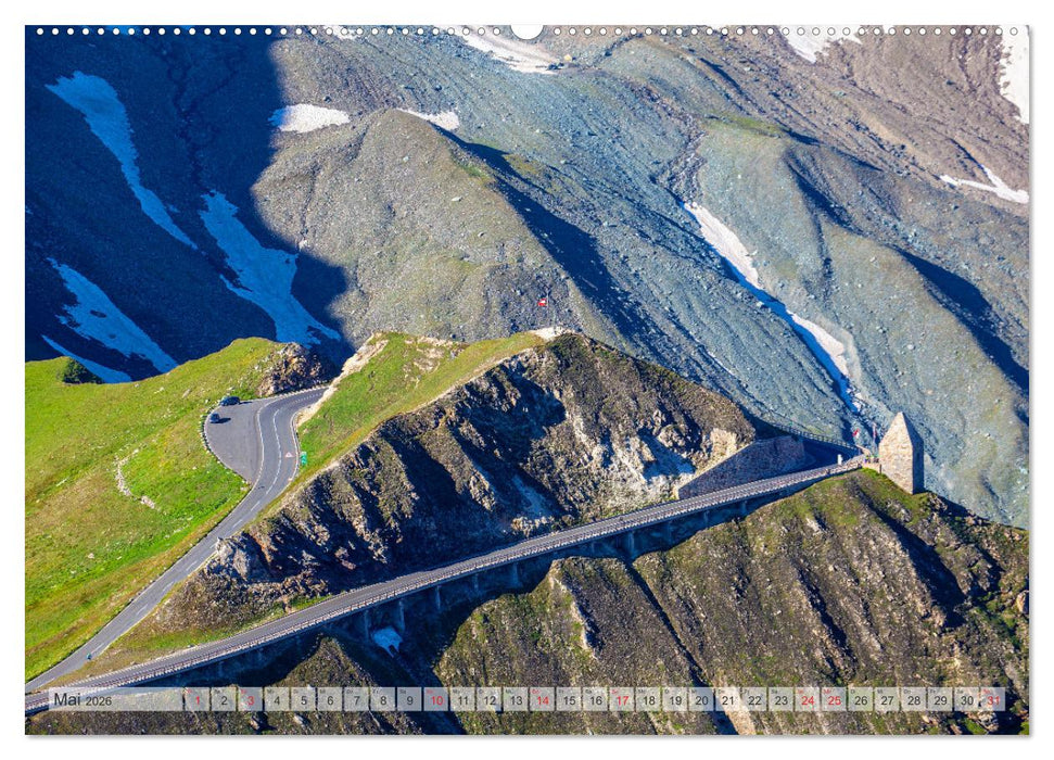 Die Großglockner Hochalpenstraße (CALVENDO Wandkalender 2026)