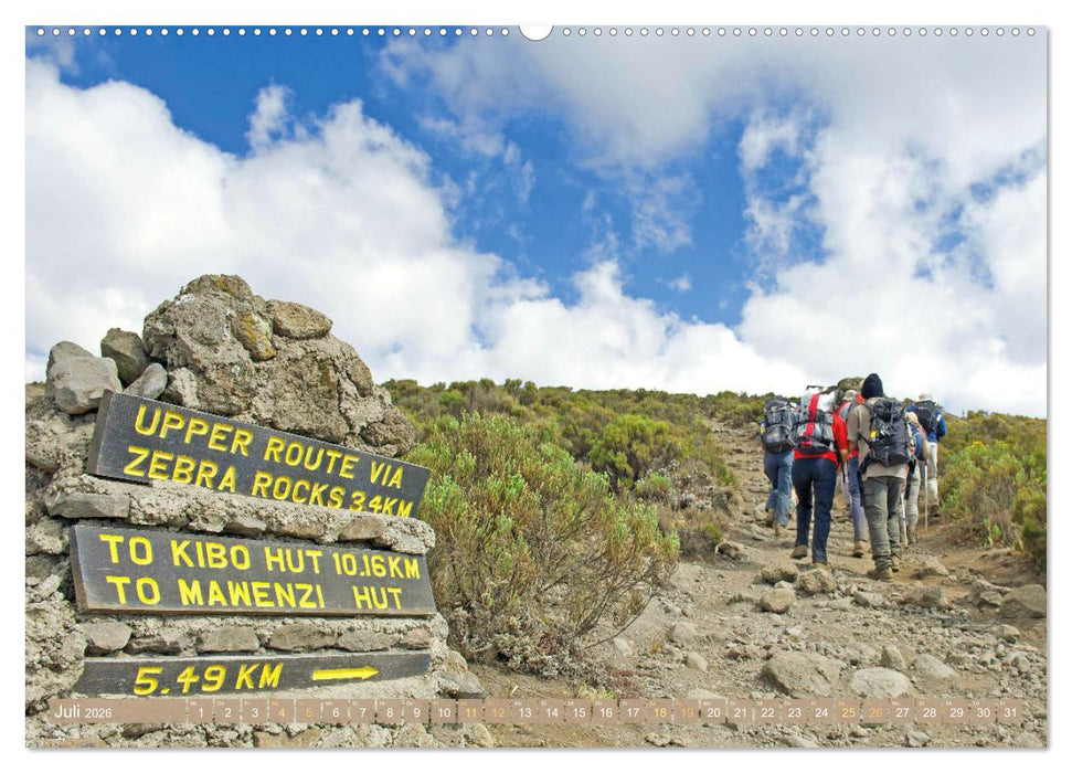 Entdeckungen am Kilimandscharo (CALVENDO Premium Wandkalender 2026)