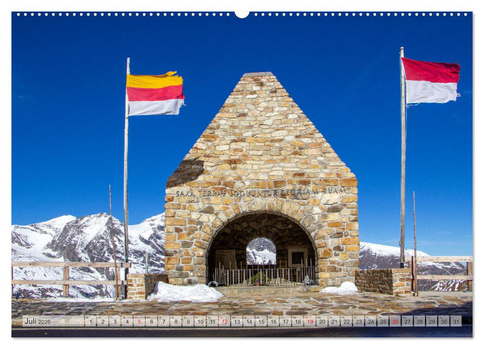 Die Großglockner Hochalpenstraße (CALVENDO Premium Wandkalender 2026)