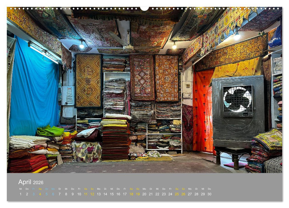 Jodhpur: Die blaue Stadt in Indien (CALVENDO Wandkalender 2026)