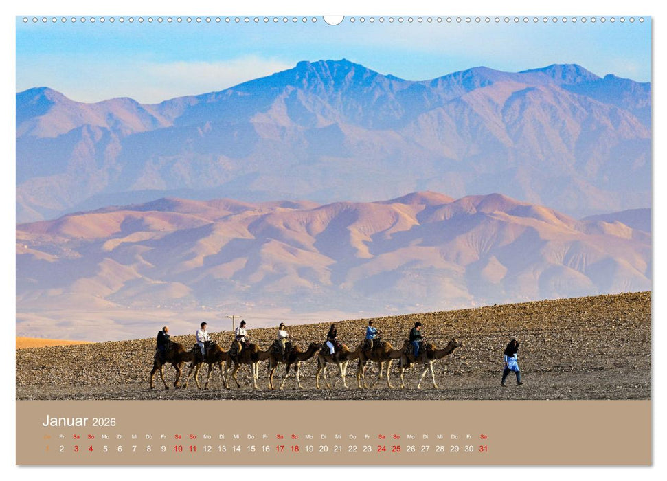 Marrakesch Eine Stadt aus 1001 Nacht (CALVENDO Wandkalender 2026)