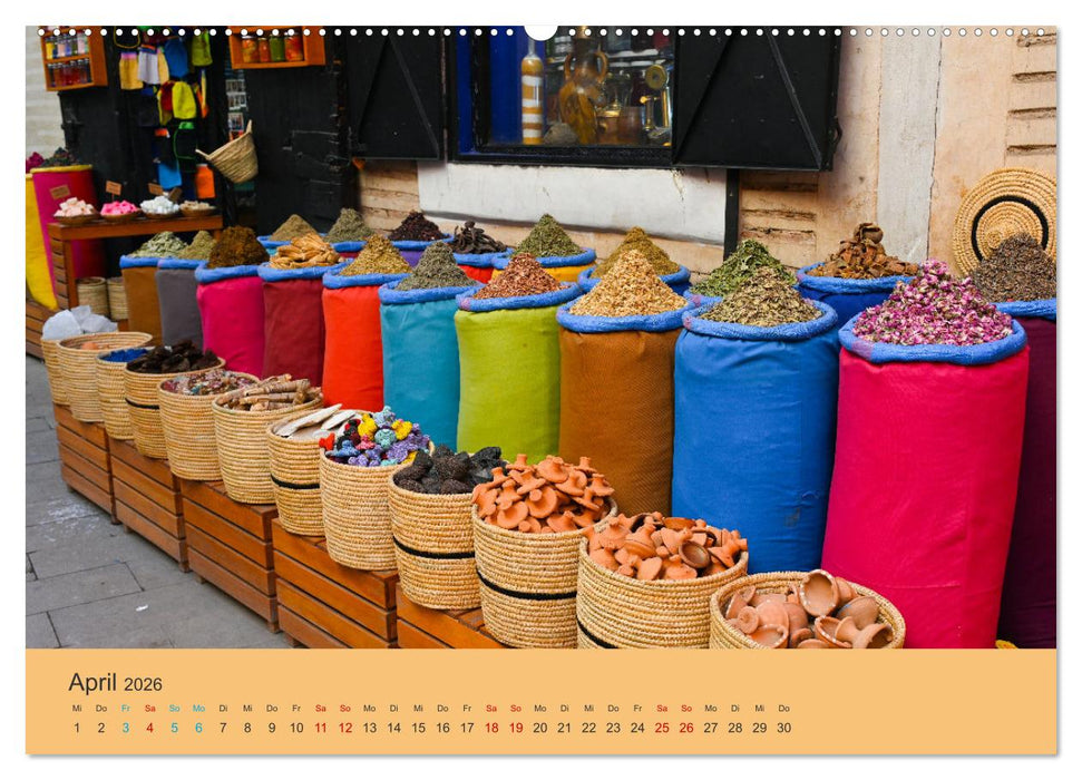 Marrakesch Eine Stadt aus 1001 Nacht (CALVENDO Wandkalender 2026)