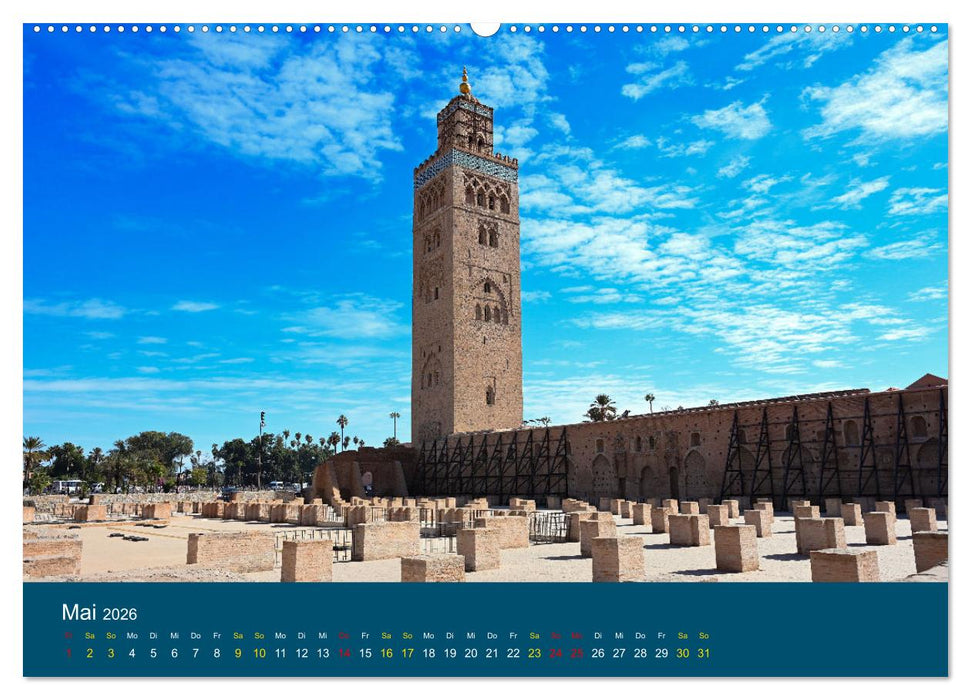 Marrakesch Eine Stadt aus 1001 Nacht (CALVENDO Wandkalender 2026)