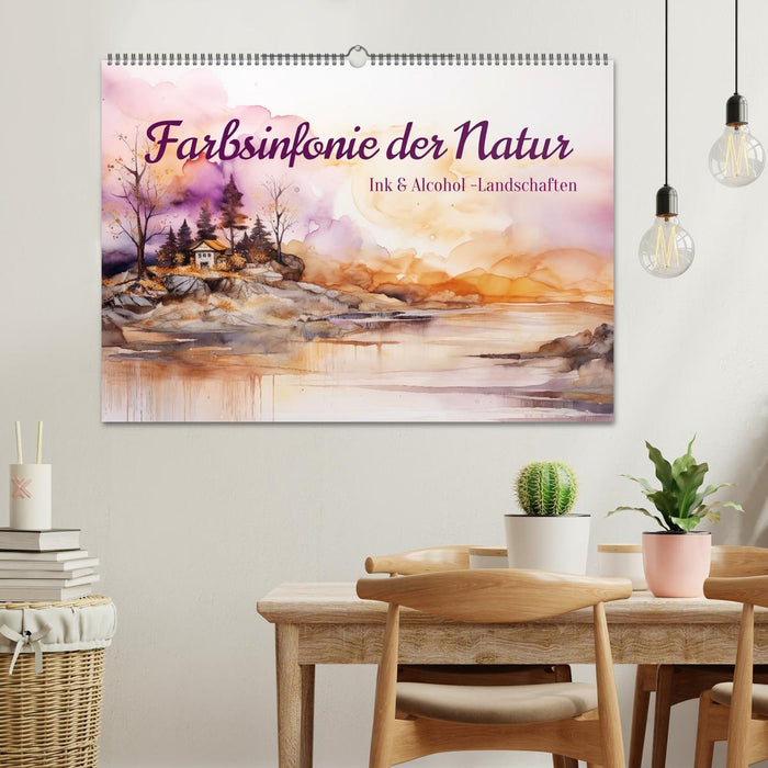 Farbsinfonie der Natur (CALVENDO Wandkalender 2026)