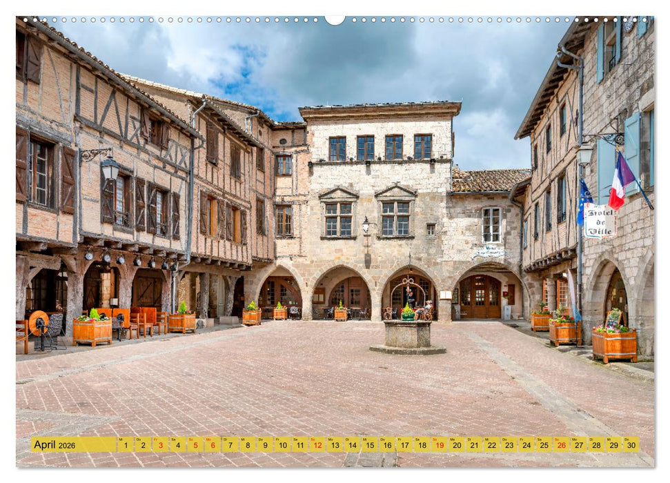 Geheimnisvolles Okzitanien. Augenblicke (CALVENDO Premium Wandkalender 2026)