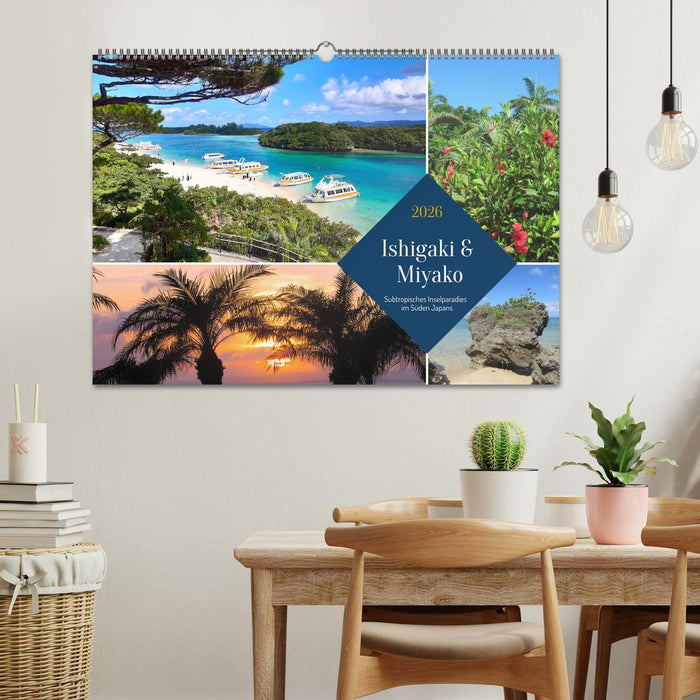 Ishigaki & Miyako - Subtropisches Inselparadies im Süden Japans (CALVENDO Wandkalender 2026)