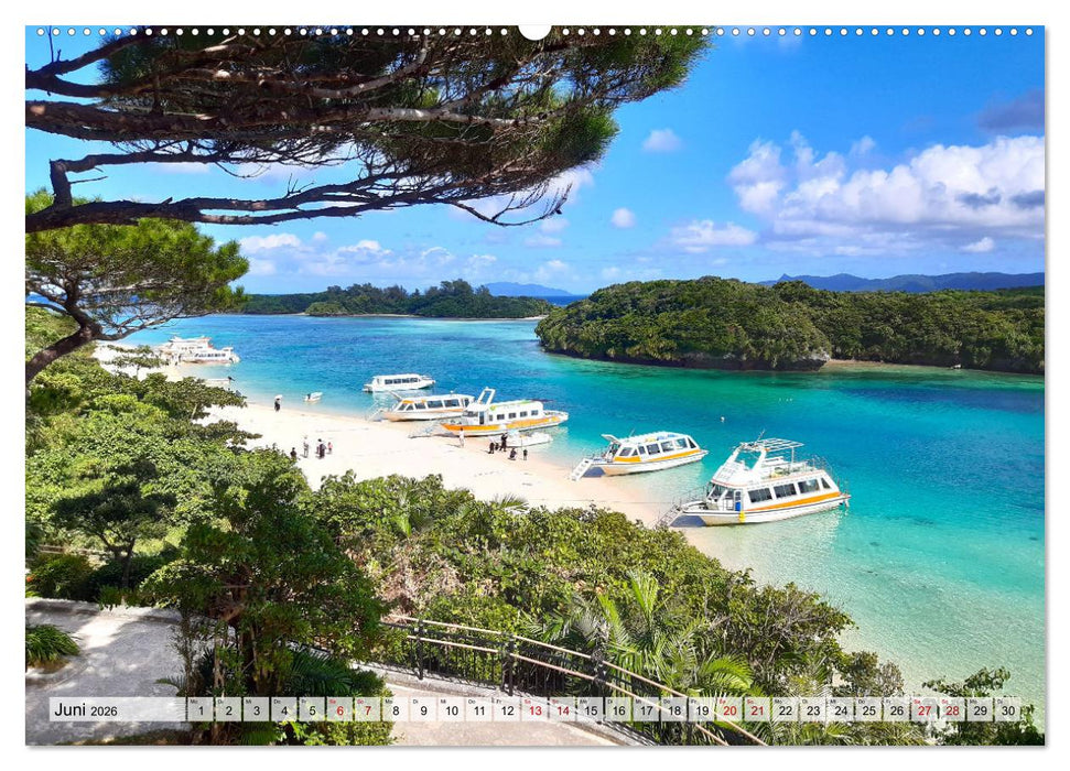 Ishigaki & Miyako - Subtropisches Inselparadies im Süden Japans (CALVENDO Wandkalender 2026)