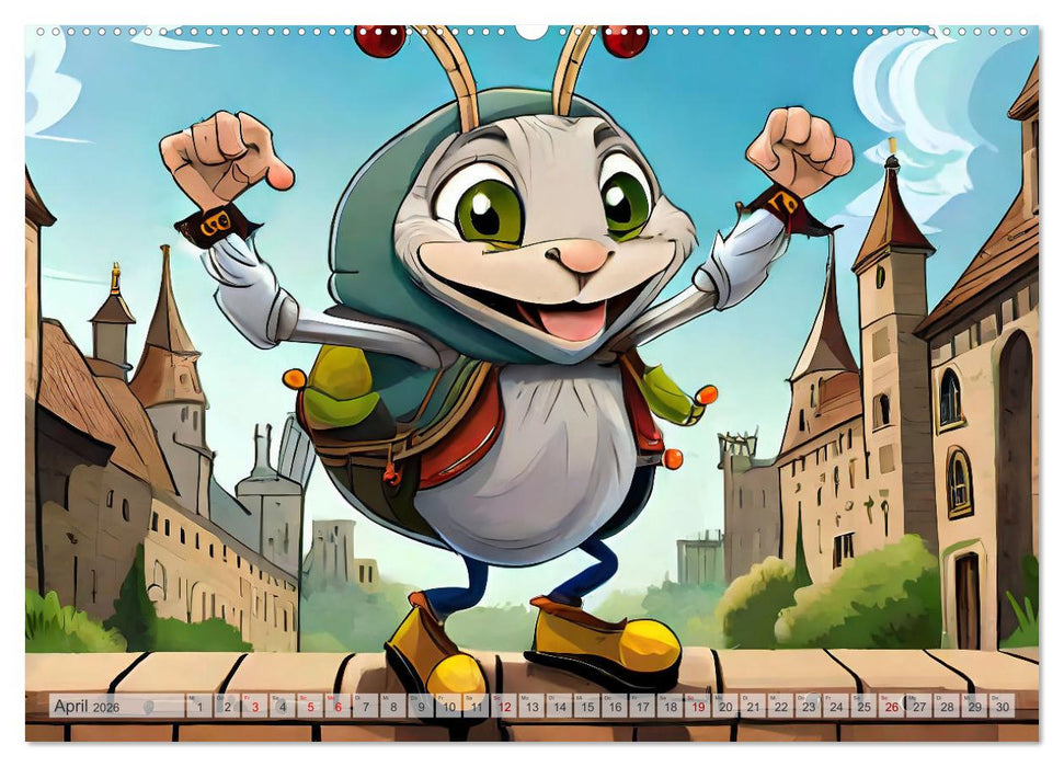 Kinderlieder - In Bildern (CALVENDO Wandkalender 2026)