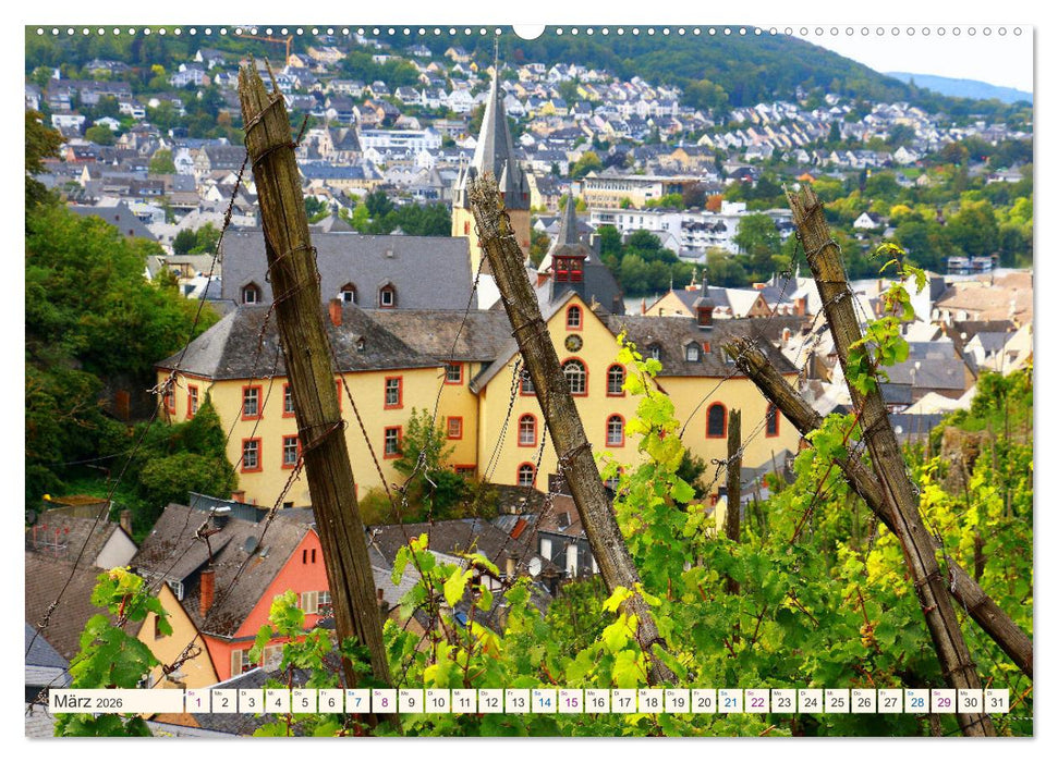 Bernkastel-Cues an der Mosel (CALVENDO Wandkalender 2026)