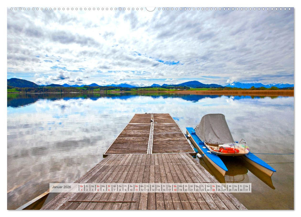 Rund um den Wallersee (CALVENDO Wandkalender 2026)