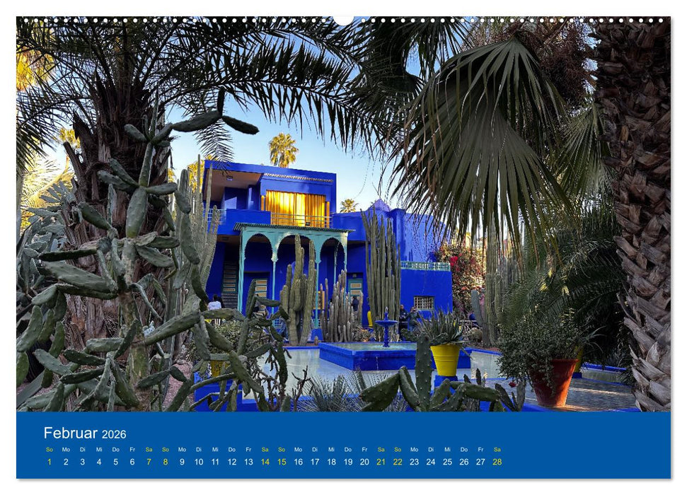 Marrakesch Eine Stadt aus 1001 Nacht (CALVENDO Premium Wandkalender 2026)