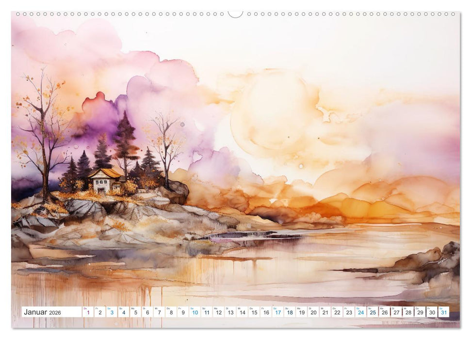 Farbsinfonie der Natur (CALVENDO Premium Wandkalender 2026)