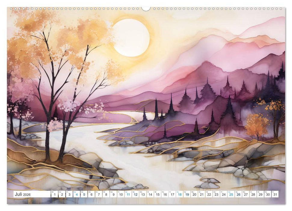 Farbsinfonie der Natur (CALVENDO Premium Wandkalender 2026)