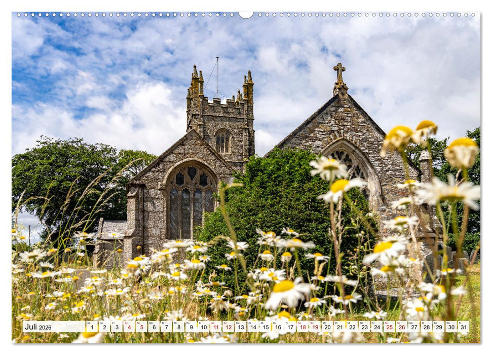 Vereinigtes Königreich - Cornwall (CALVENDO Premium Wandkalender 2026)