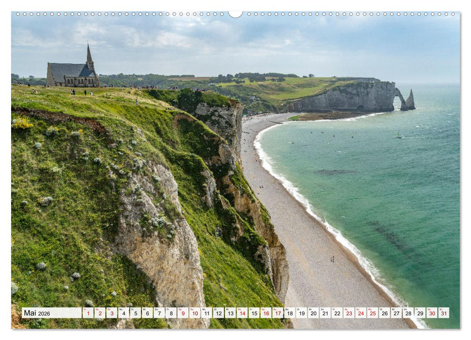 Frankreich - die Normandie (CALVENDO Wandkalender 2026)