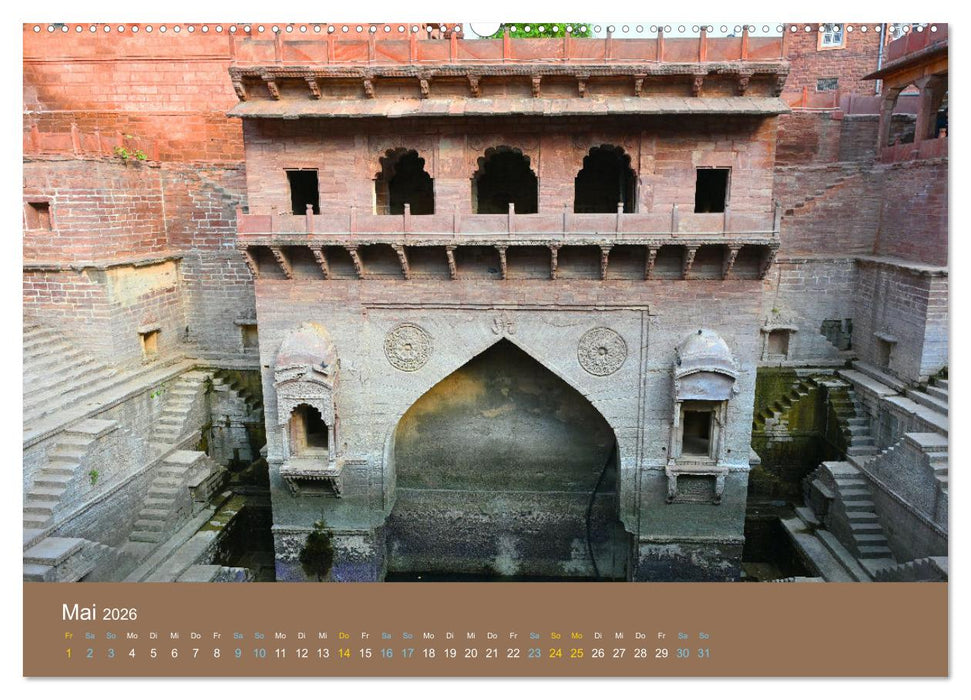 Jodhpur: Die blaue Stadt in Indien (CALVENDO Premium Wandkalender 2026)