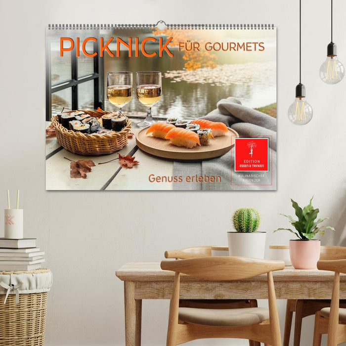 Picknick für Gourmets - Genuss erleben (CALVENDO Wandkalender 2026)