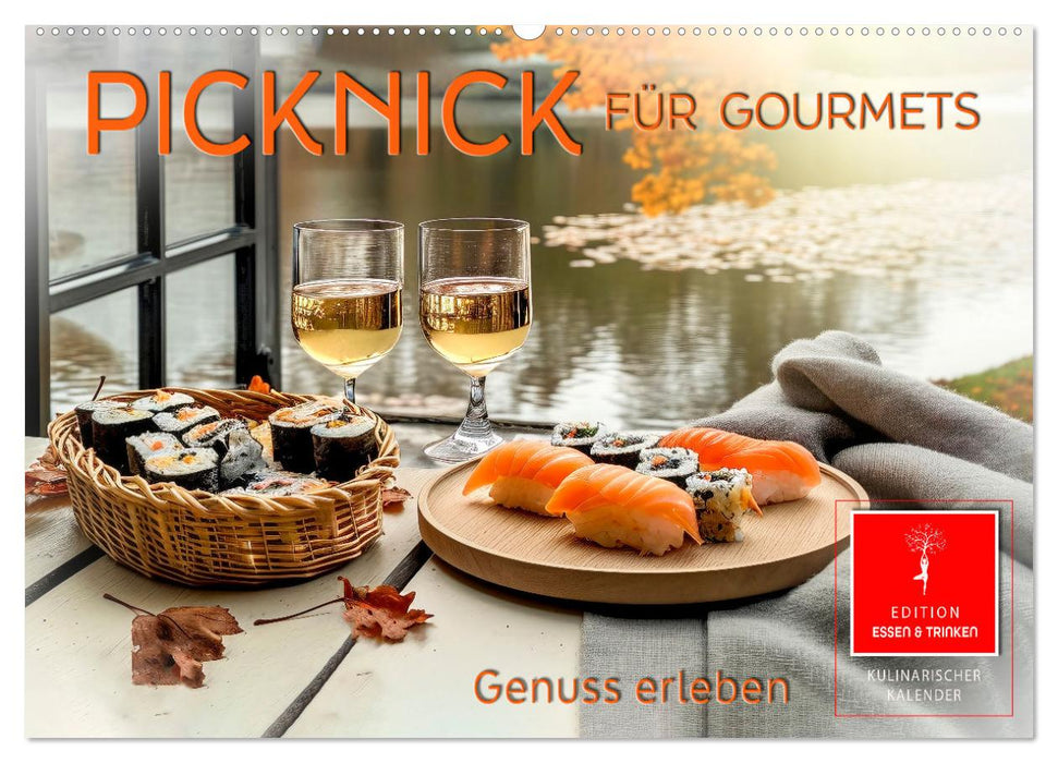 Picknick für Gourmets - Genuss erleben (CALVENDO Wandkalender 2026)