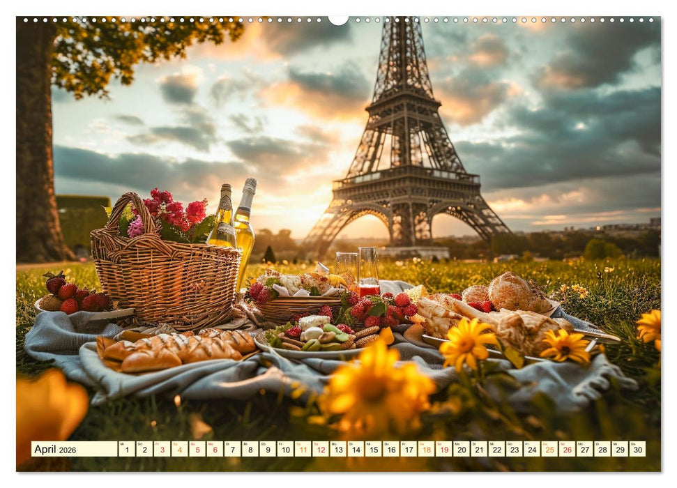 Picknick für Gourmets - Genuss erleben (CALVENDO Wandkalender 2026)