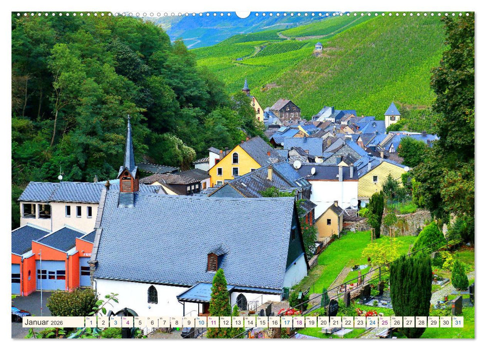 Bernkastel-Cues an der Mosel (CALVENDO Premium Wandkalender 2026)