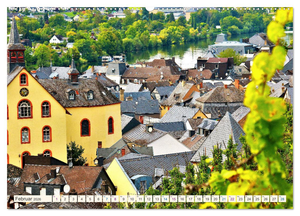 Bernkastel-Cues an der Mosel (CALVENDO Premium Wandkalender 2026)