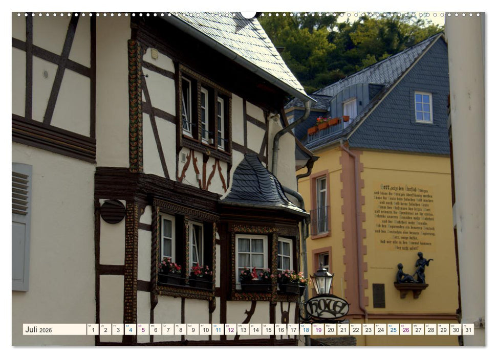 Bernkastel-Cues an der Mosel (CALVENDO Premium Wandkalender 2026)