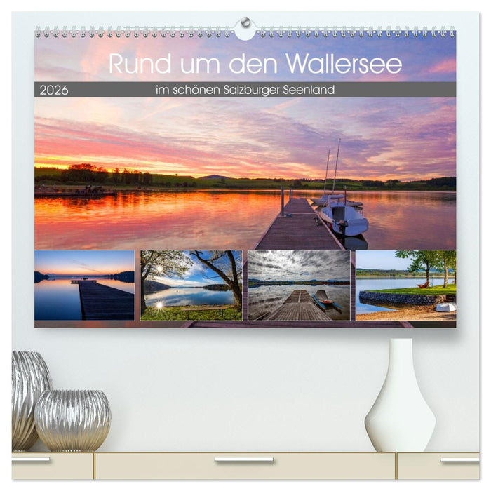 Rund um den Wallersee (CALVENDO Premium Wandkalender 2026)
