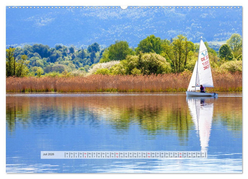 Rund um den Wallersee (CALVENDO Premium Wandkalender 2026)